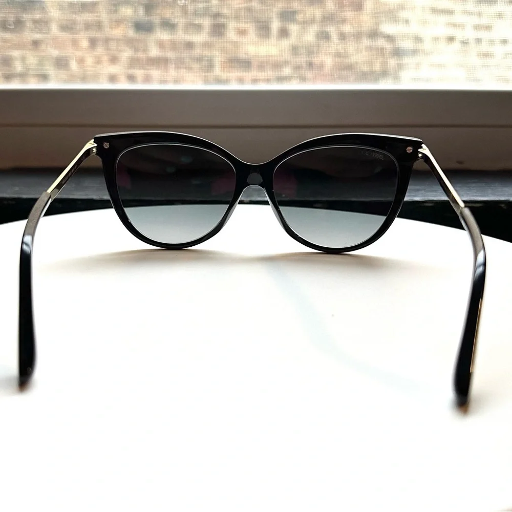 🌺JIMMY CHOO🌺 Axelle/G/S Cat Eye Butterfly Sunglasses - Picture 12 of 16
